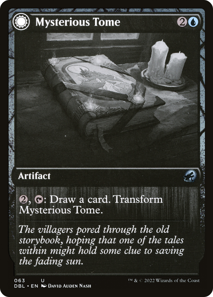 Mysterious Tome // Chilling Chronicle (DBL-063) - Innistrad: Double Feature: (Double Faced Transform) Foil - Premium MTG Single from Wizards of the Coast - Just $0.08! Shop now at Game Crave Tournament Store