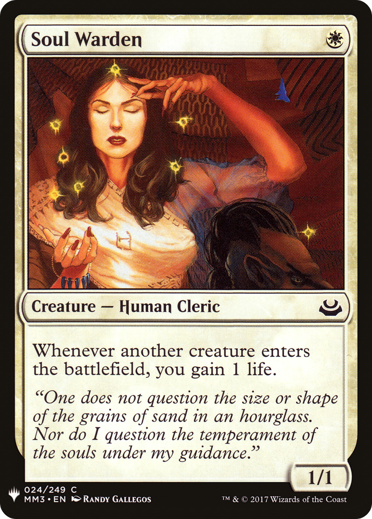 Soul Warden (MB1-241) - Mystery Booster - Premium MTG Single from Wizards of the Coast - Just $0.94! Shop now at Game Crave Tournament Store