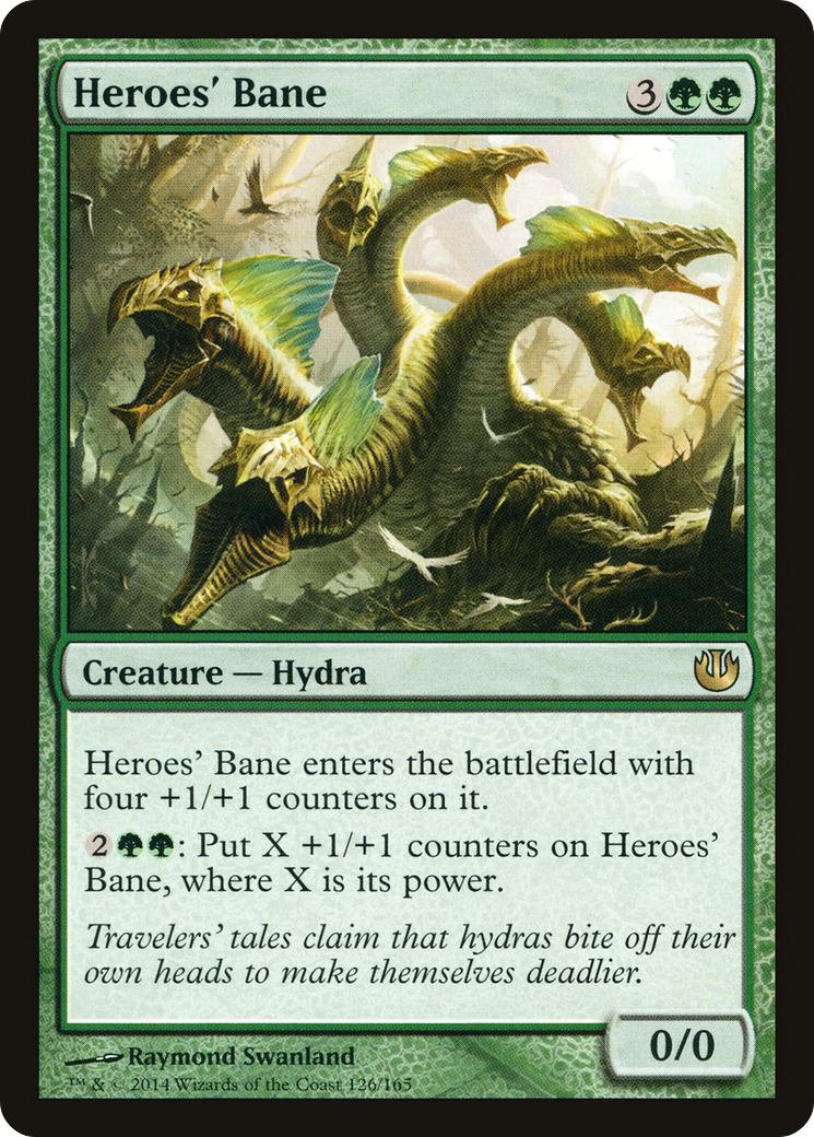 Heroes' Bane (JOU-126) - Journey into Nyx Foil - Premium MTG Single from Wizards of the Coast - Just $0.10! Shop now at Game Crave Tournament Store