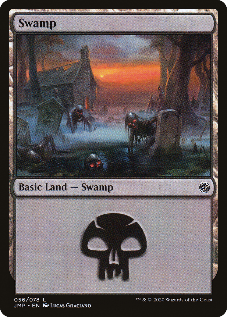 Swamp (JMP-056) - Jumpstart - Premium MTG Single from Wizards of the Coast - Just $0.14! Shop now at Game Crave Tournament Store