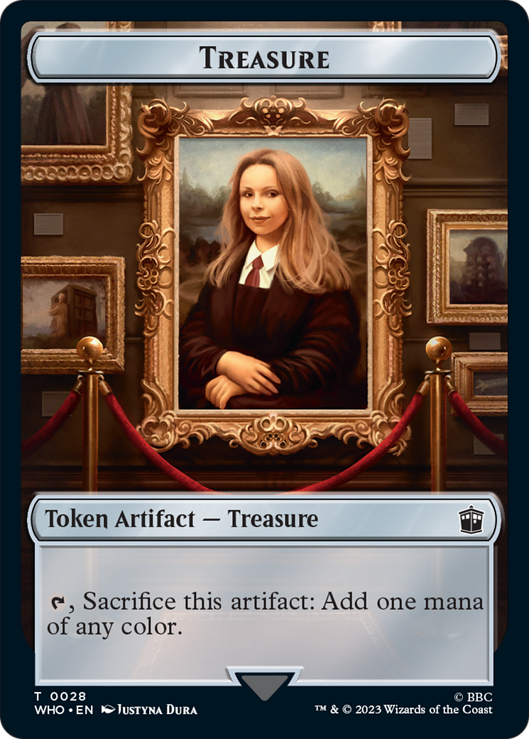 Treasure (TWHO-028) - Doctor Who Tokens Foil - Premium MTG Single from Wizards of the Coast - Just $0! Shop now at Game Crave Tournament Store