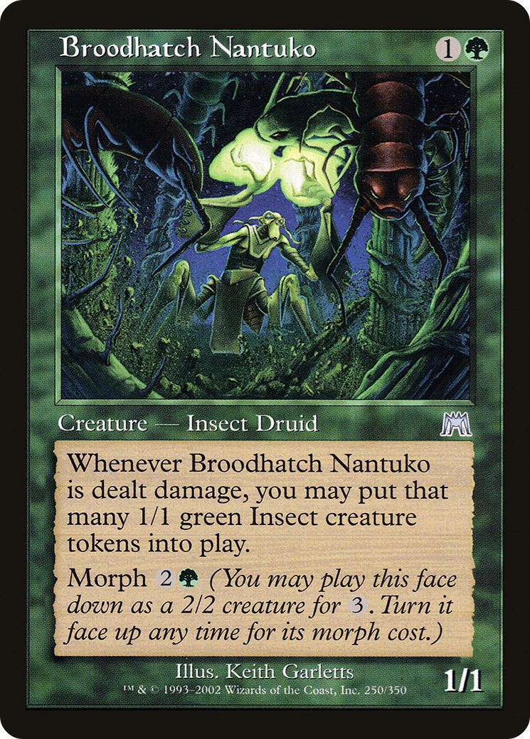 Broodhatch Nantuko (ONS-250) - Onslaught Foil - Premium MTG Single from Wizards of the Coast - Just $1.65! Shop now at Game Crave Tournament Store