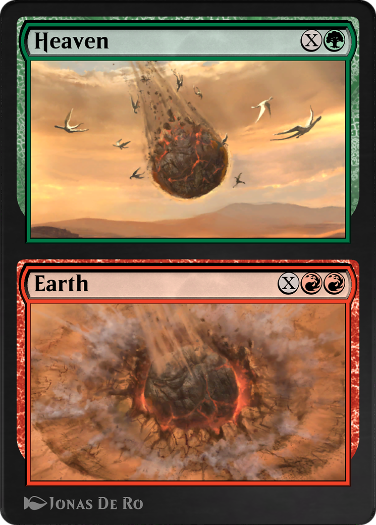 Heaven // Earth (AKR-239) - Amonkhet Remastered - Premium MTG Single from Wizards of the Coast - Just $0! Shop now at Game Crave Tournament Store