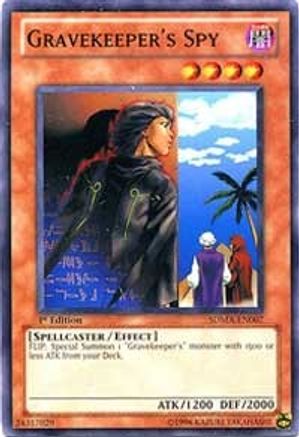 Gravekeeper's Spy (SDMA-EN007) - Structure Deck: Marik 1st Edition - Premium Yugioh Single from Konami - Just $0.34! Shop now at Game Crave Tournament Store