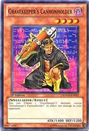 Gravekeeper's Cannonholder (SDMA-EN012) - Structure Deck: Marik 1st Edition - Premium Yugioh Single from Konami - Just $0.26! Shop now at Game Crave Tournament Store
