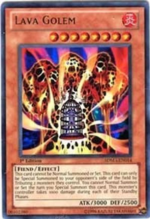 Lava Golem (SDMA-EN014) - Structure Deck: Marik 1st Edition - Premium Yugioh Single from Konami - Just $1.03! Shop now at Game Crave Tournament Store