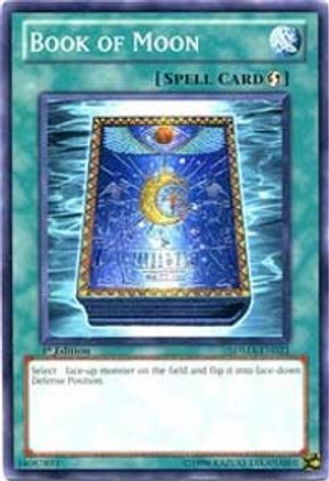 Book of Moon (SDMA-EN023) - Structure Deck: Marik 1st Edition - Premium Yugioh Single from Konami - Just $0.32! Shop now at Game Crave Tournament Store