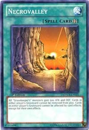 Necrovalley (SDMA-EN025) - Structure Deck: Marik 1st Edition - Premium Yugioh Single from Konami - Just $0.83! Shop now at Game Crave Tournament Store