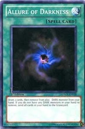 Allure of Darkness (SDMA-EN028) - Structure Deck: Marik 1st Edition - Premium Yugioh Single from Konami - Just $0.46! Shop now at Game Crave Tournament Store