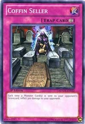 Coffin Seller (SDMA-EN032) - Structure Deck: Marik 1st Edition - Premium Yugioh Single from Konami - Just $0.43! Shop now at Game Crave Tournament Store