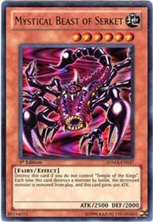 Mystical Beast of Serket (SDMA-EN037) - Structure Deck: Marik 1st Edition - Premium Yugioh Single from Konami - Just $0.65! Shop now at Game Crave Tournament Store