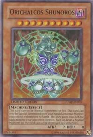 Orichalcos Shunoros (JUMP-EN035) - Shonen Jump Magazine Promos Limited - Premium Yugioh Single from Konami - Just $21.49! Shop now at Game Crave Tournament Store
