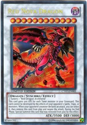 Red Nova Dragon (CT07-EN005) - 2010 Collectors Tins Limited - Premium Yugioh Single from Konami - Just $2.74! Shop now at Game Crave Tournament Store