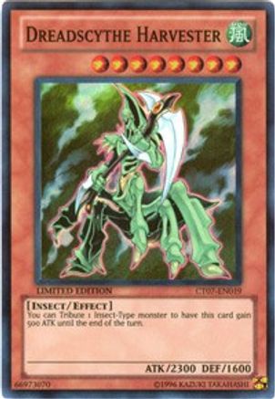 Dreadscythe Harvester (CT07-EN019) - 2010 Collectors Tins Limited - Premium Yugioh Single from Konami - Just $0.25! Shop now at Game Crave Tournament Store