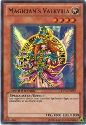 Magician's Valkyria (CT07-EN022) - 2010 Collectors Tins Limited - Premium Yugioh Single from Konami - Just $2.66! Shop now at Game Crave Tournament Store