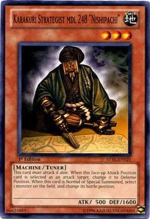 Karakuri Strategist mdl 248 Nishipachi (STBL-EN021) - Starstrike Blast Unlimited - Premium Yugioh Single from Konami - Just $3.56! Shop now at Game Crave Tournament Store