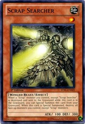 Scrap Searcher (STBL-EN025) - Starstrike Blast 1st Edition - Premium Yugioh Single from Konami - Just $0.31! Shop now at Game Crave Tournament Store