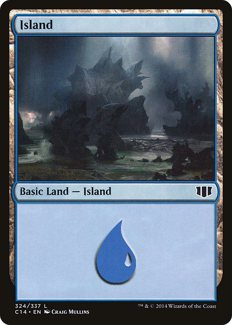 Island (C14-324) - Commander 2014 - Premium MTG Single from Wizards of the Coast - Just $0.08! Shop now at Game Crave Tournament Store