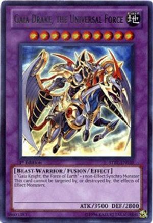 Gaia Drake, the Universal Force (STBL-EN039) - Starstrike Blast 1st Edition - Premium Yugioh Single from Konami - Just $7.75! Shop now at Game Crave Tournament Store