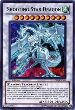 Shooting Star Dragon (STBL-EN040) - Starstrike Blast 1st Edition - Premium Yugioh Single from Konami - Just $4.18! Shop now at Game Crave Tournament Store