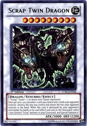 Scrap Twin Dragon (STBL-EN044) - Starstrike Blast 1st Edition - Premium Yugioh Single from Konami - Just $1.54! Shop now at Game Crave Tournament Store