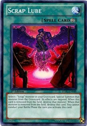 Scrap Lube (STBL-EN049) - Starstrike Blast 1st Edition - Premium Yugioh Single from Konami - Just $0.23! Shop now at Game Crave Tournament Store