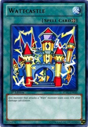 Wattcastle (STBL-EN050) - Starstrike Blast 1st Edition - Premium Yugioh Single from Konami - Just $0.95! Shop now at Game Crave Tournament Store