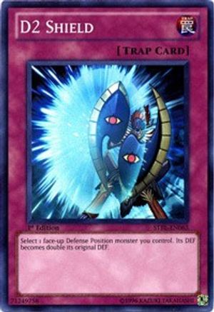 D2 Shield (STBL-EN063) - Starstrike Blast 1st Edition - Premium Yugioh Single from Konami - Just $4.34! Shop now at Game Crave Tournament Store