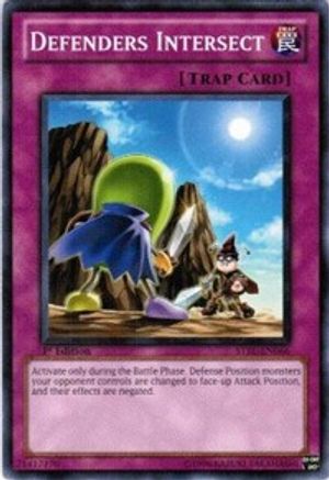 Defenders Intersect (STBL-EN066) - Starstrike Blast 1st Edition - Premium Yugioh Single from Konami - Just $0.25! Shop now at Game Crave Tournament Store