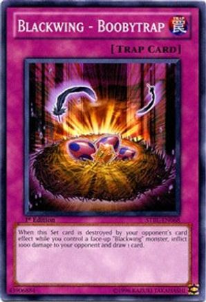 Blackwing - Boobytrap (STBL-EN068) - Starstrike Blast Unlimited - Premium Yugioh Single from Konami - Just $0.39! Shop now at Game Crave Tournament Store