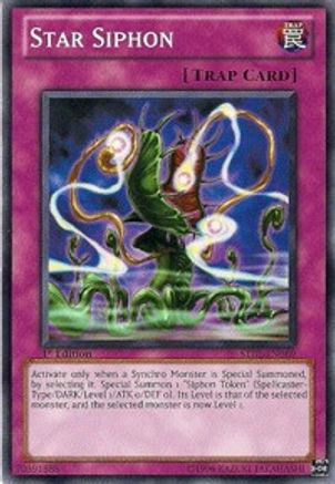 Star Siphon (STBL-EN069) - Starstrike Blast 1st Edition - Premium Yugioh Single from Konami - Just $0.10! Shop now at Game Crave Tournament Store