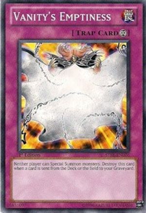 Vanity's Emptiness (STBL-EN076) - Starstrike Blast Unlimited - Premium Yugioh Single from Konami - Just $0.39! Shop now at Game Crave Tournament Store