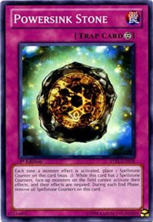 Powersink Stone (STBL-EN078) - Starstrike Blast 1st Edition - Premium Yugioh Single from Konami - Just $0.21! Shop now at Game Crave Tournament Store