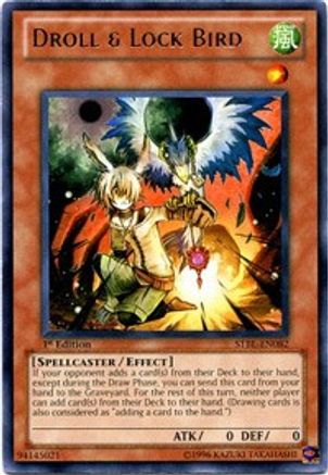 Droll & Lock Bird (STBL-EN082) - Starstrike Blast Unlimited - Premium Yugioh Single from Konami - Just $3.98! Shop now at Game Crave Tournament Store