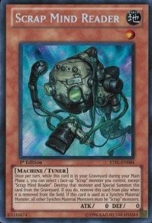 Scrap Mind Reader (STBL-EN084) - Starstrike Blast 1st Edition - Premium Yugioh Single from Konami - Just $3.66! Shop now at Game Crave Tournament Store