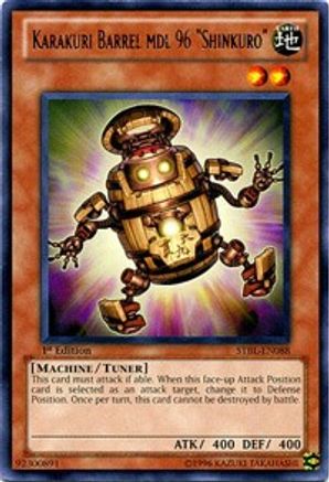 Karakuri Barrel mdl 96 Shinkuro (STBL-EN088) - Starstrike Blast 1st Edition - Premium Yugioh Single from Konami - Just $0.79! Shop now at Game Crave Tournament Store