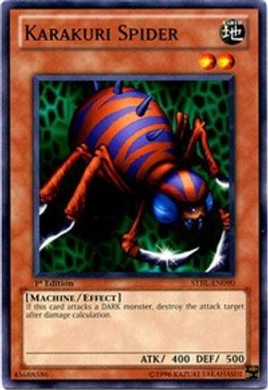 Karakuri Spider (STBL-EN090) - Starstrike Blast 1st Edition - Premium Yugioh Single from Konami - Just $0.25! Shop now at Game Crave Tournament Store