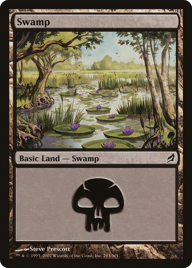 Swamp (LRW-293) - Lorwyn - Premium MTG Single from Wizards of the Coast - Just $0.15! Shop now at Game Crave Tournament Store