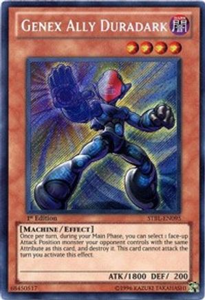 Genex Ally Duradark (STBL-EN095) - Starstrike Blast 1st Edition - Premium Yugioh Single from Konami - Just $2.33! Shop now at Game Crave Tournament Store