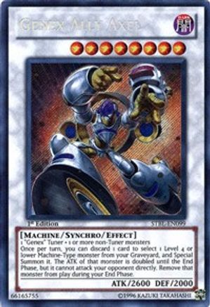 Genex Ally Axel (STBL-EN099) - Starstrike Blast Unlimited - Premium Yugioh Single from Konami - Just $170871.34! Shop now at Game Crave Tournament Store