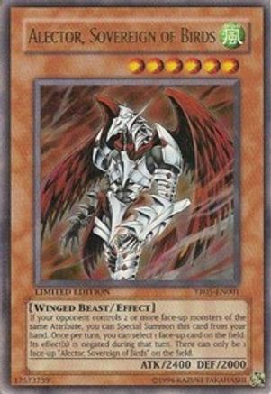 Alector, Sovereign of Birds (YR05-EN001) - Yu-Gi-Oh! R Manga Promo Limited - Premium Yugioh Single from Konami - Just $4.82! Shop now at Game Crave Tournament Store