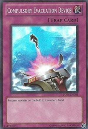 Compulsory Evacuation Device (TU04-EN005) - Turbo Pack: Booster Four Unlimited - Premium Yugioh Single from Konami - Just $43.18! Shop now at Game Crave Tournament Store