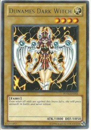 Dunames Dark Witch (TU04-EN006) - Turbo Pack: Booster Four Unlimited - Premium Yugioh Single from Konami - Just $0.48! Shop now at Game Crave Tournament Store