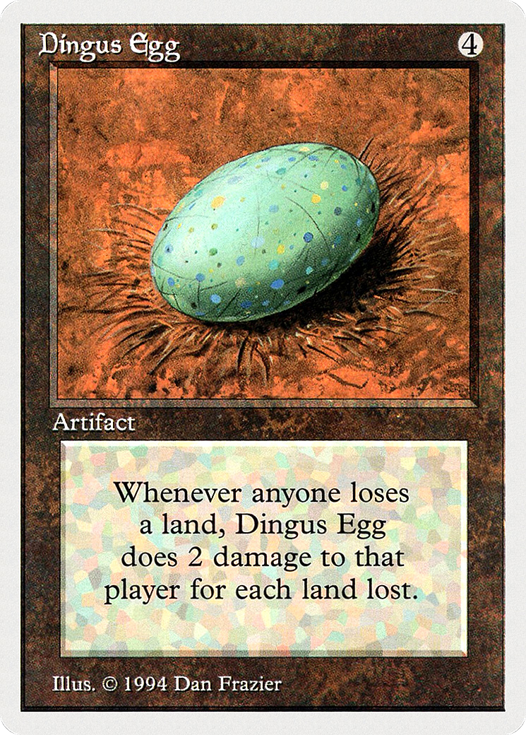 Dingus Egg (SUM-244) - Summer Magic / Edgar - Premium MTG Single from Wizards of the Coast - Just $0! Shop now at Game Crave Tournament Store