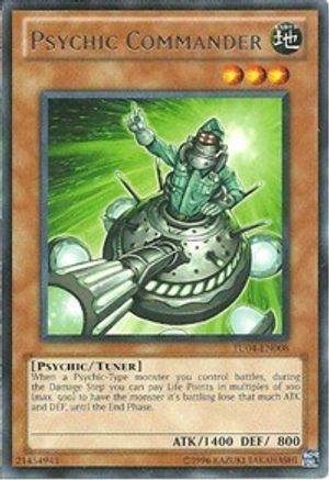 Psychic Commander (TU04-EN008) - Turbo Pack: Booster Four Unlimited - Premium Yugioh Single from Konami - Just $4.82! Shop now at Game Crave Tournament Store