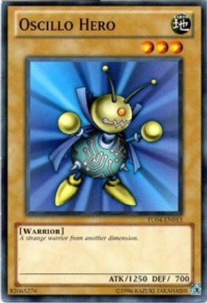 Oscillo Hero (TU04-EN013) - Turbo Pack: Booster Four Unlimited - Premium Yugioh Single from Konami - Just $0.29! Shop now at Game Crave Tournament Store