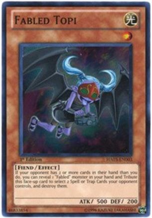 Fabled Topi (HA03-EN003) - Hidden Arsenal 3 1st Edition - Premium Yugioh Single from Konami - Just $0.25! Shop now at Game Crave Tournament Store