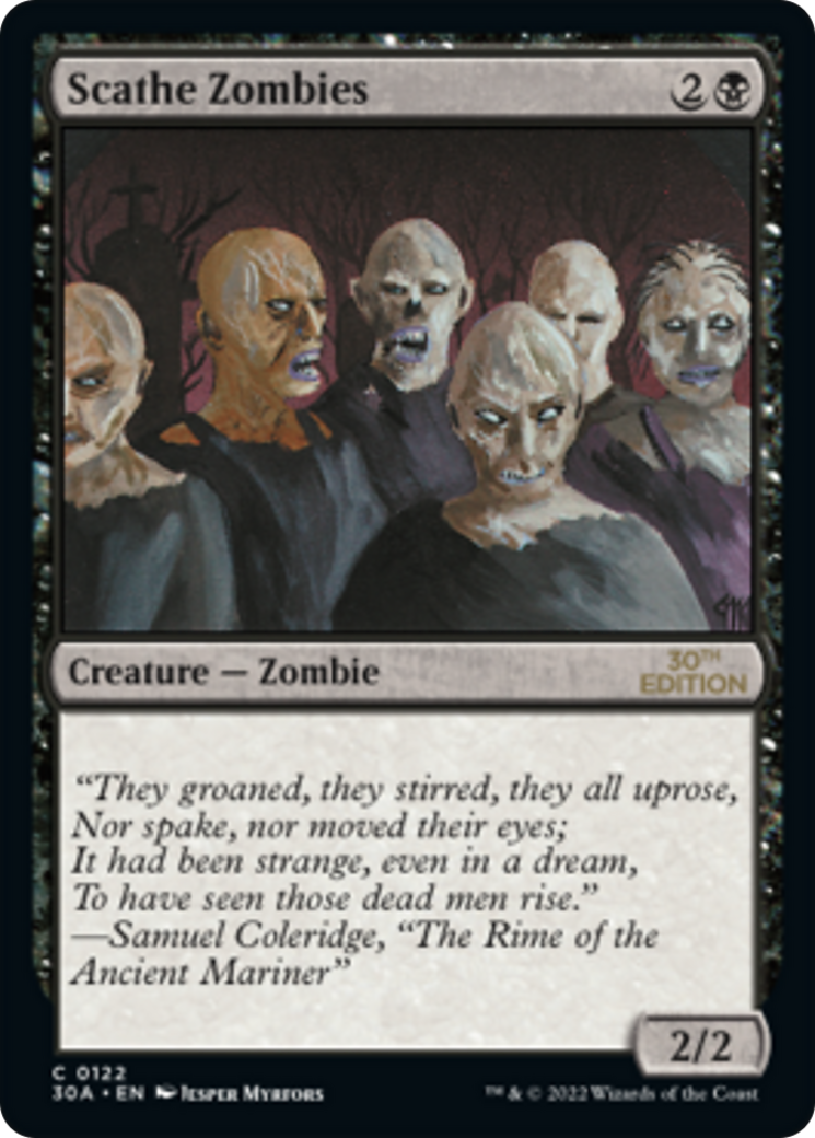 Scathe Zombies (30A-122) - 30th Anniversary Edition - Premium MTG Single from Wizards of the Coast - Just $0.41! Shop now at Game Crave Tournament Store