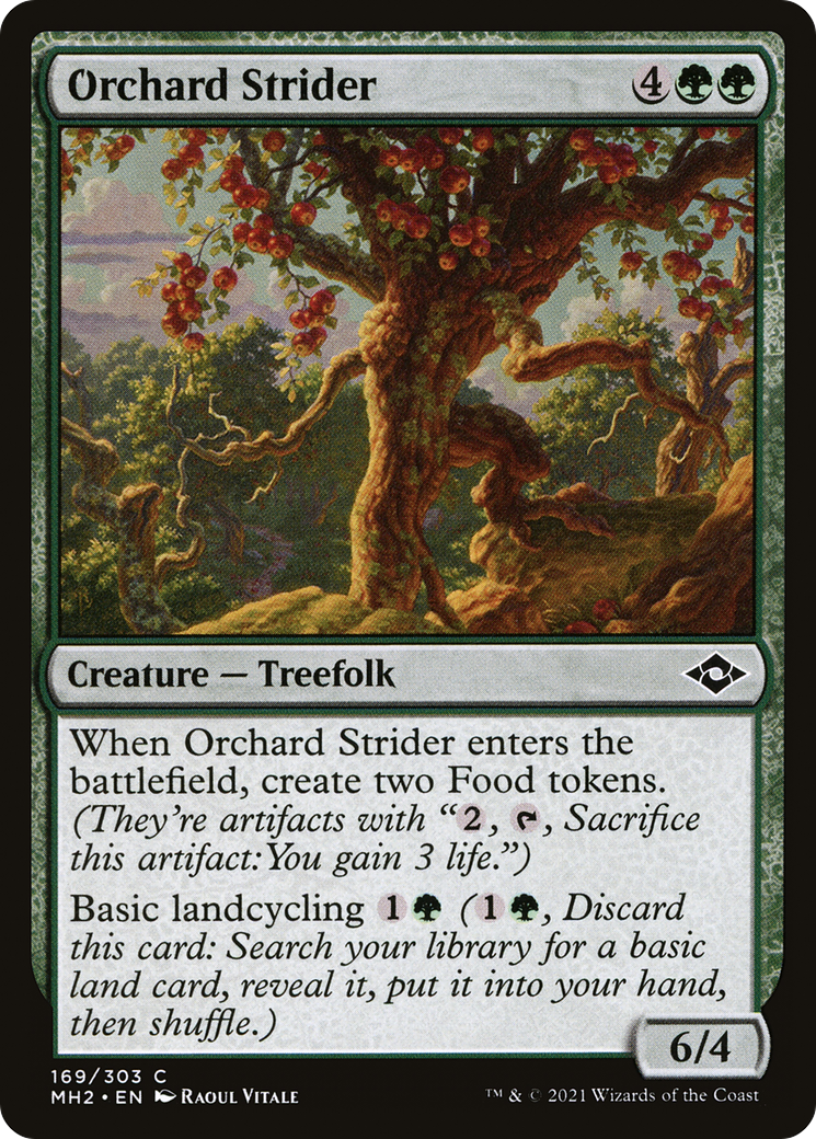 Orchard Strider (MH2-169) - Modern Horizons 2 Foil - Premium MTG Single from Wizards of the Coast - Just $0.08! Shop now at Game Crave Tournament Store