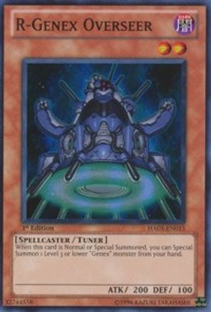 R-Genex Overseer (HA03-EN015) - Hidden Arsenal 3 Unlimited - Premium Yugioh Single from Konami - Just $0.48! Shop now at Game Crave Tournament Store